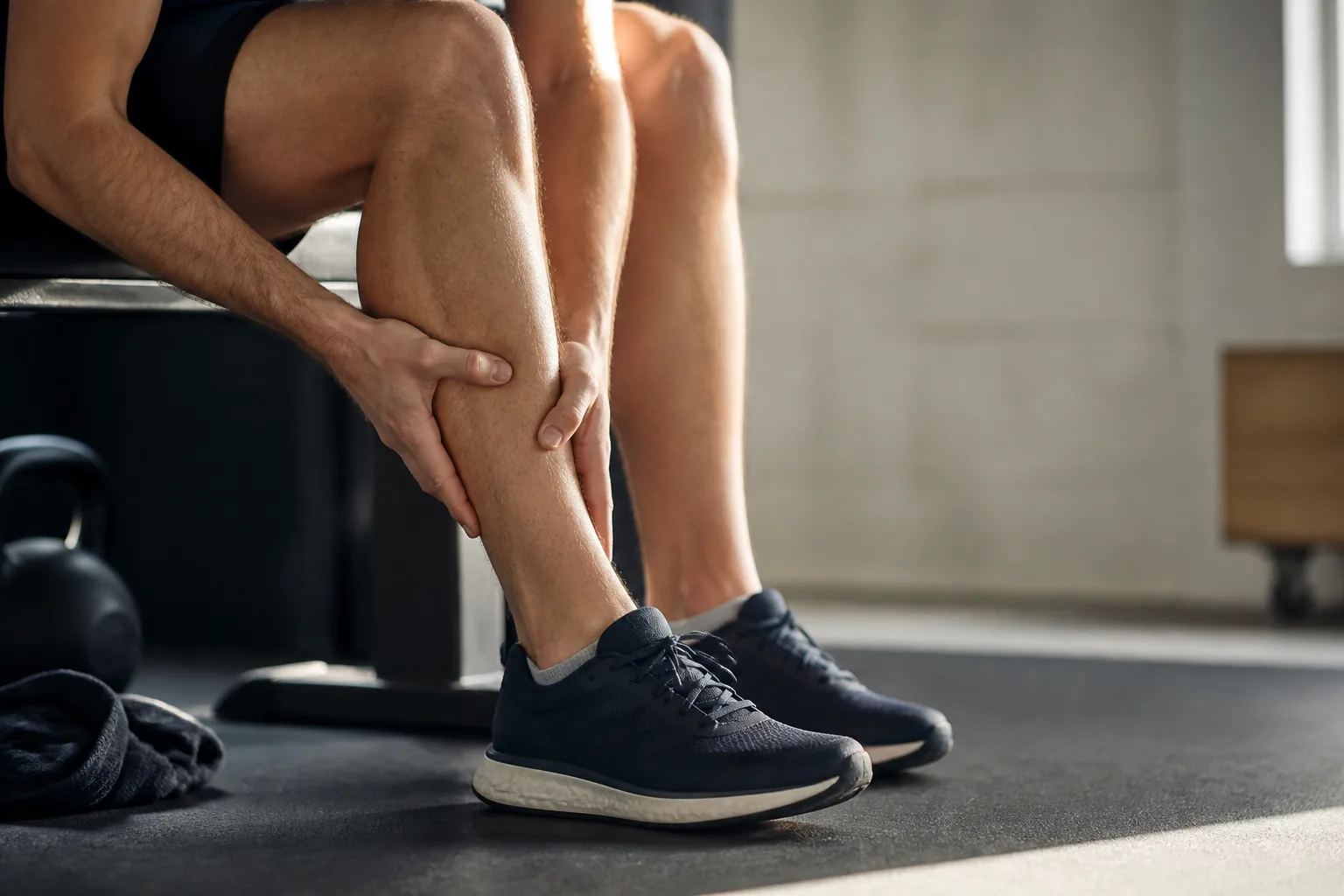 Editorial image representing Exercise-Associated Muscle Cramps