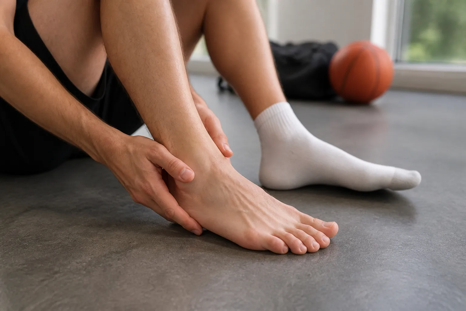 Editorial image representing Lateral Ankle Sprain