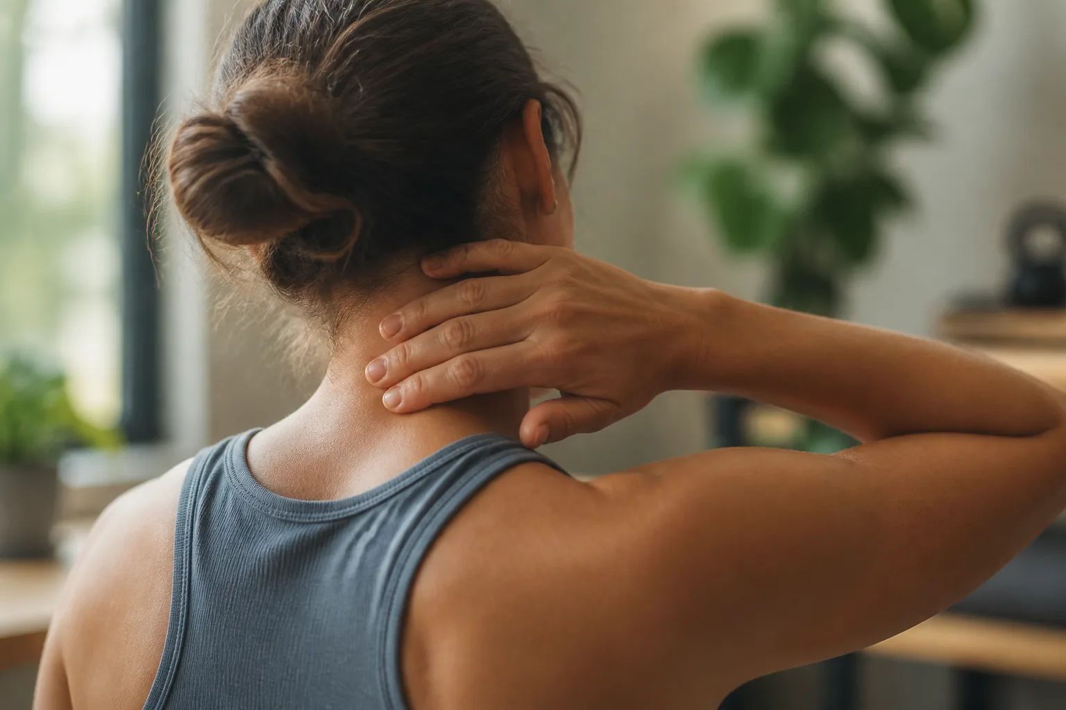 Editorial image representing Neck Pain