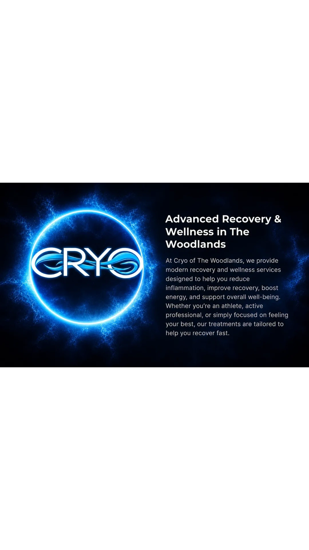Cryo of The Woodlands — recovery studio