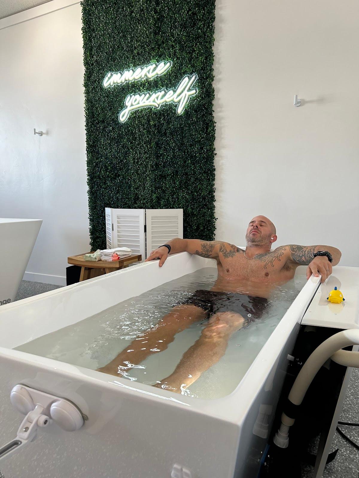 Immersion Therapy Cold Plunge — recovery studio
