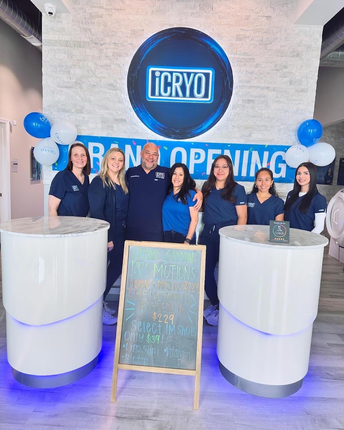 iCRYO Cryotherapy + iV Therapy + Body Sculpting + Red Light Therapy — recovery studio