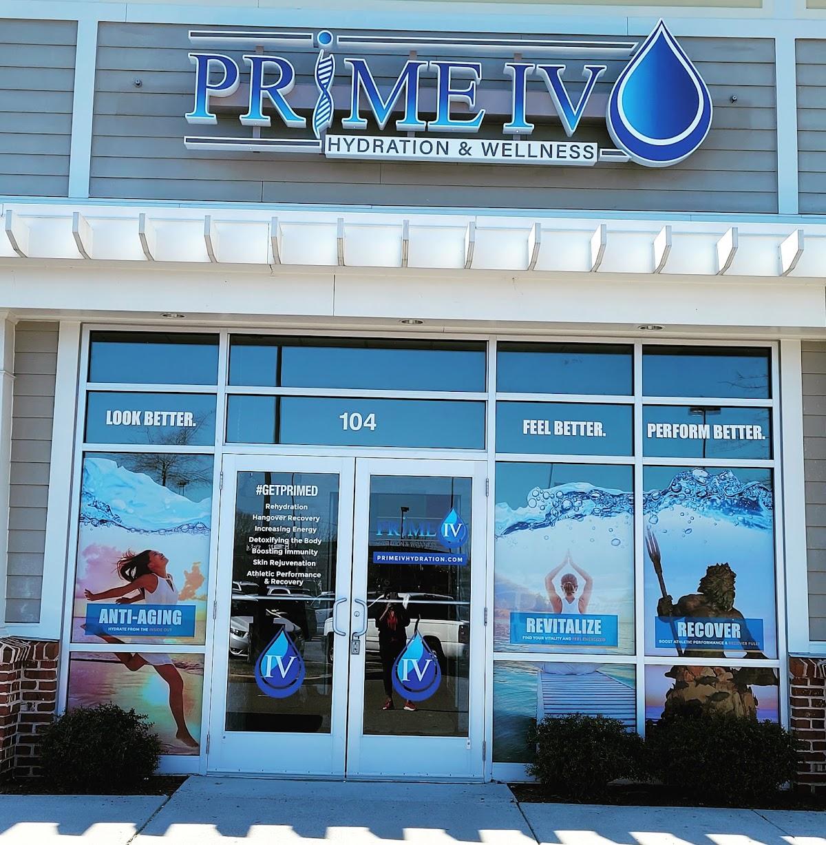 Prime IV Hydration & Wellness - Virginia Beach — recovery studio