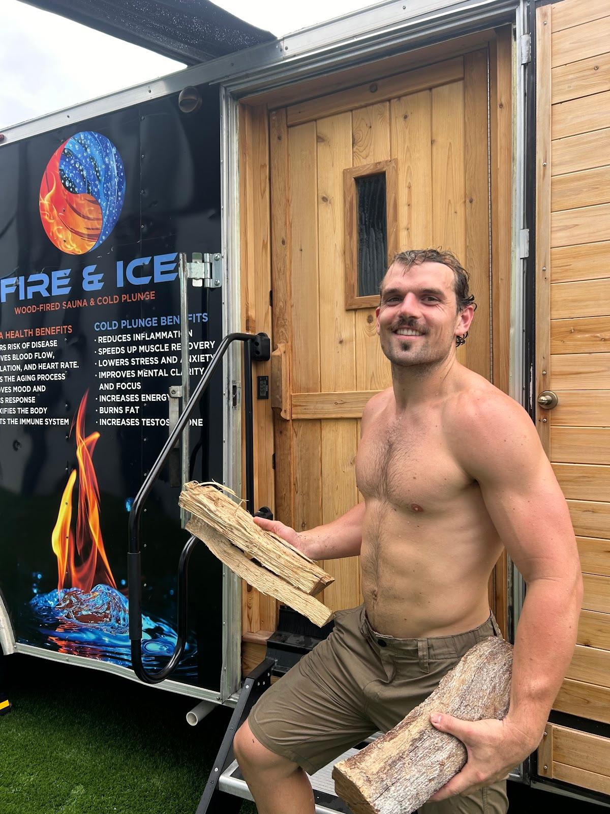 Fire + Ice | Wood-Fired Sauna & Cold Plunge — recovery studio