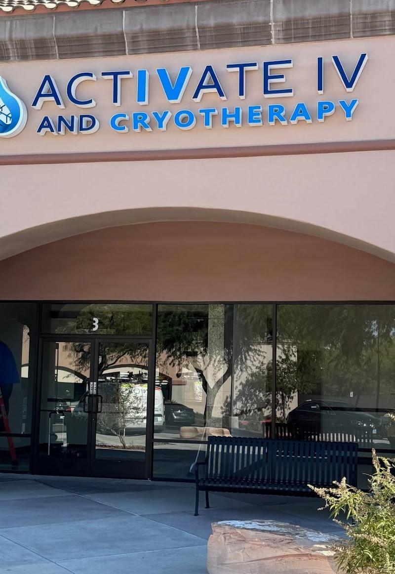 Activate IV and Cryotherapy — recovery studio in Las Vegas, NV