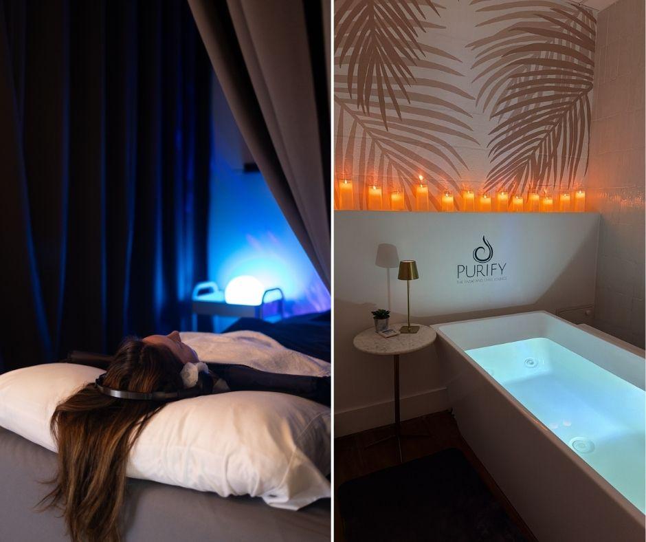 Purify, The Sweat and Chill Lounge — recovery studio