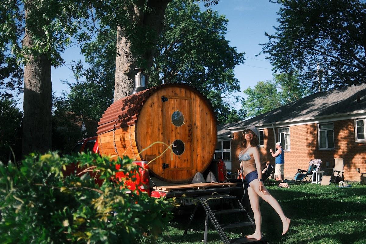 Sauna Cleveland - A Mobile Sauna — recovery studio