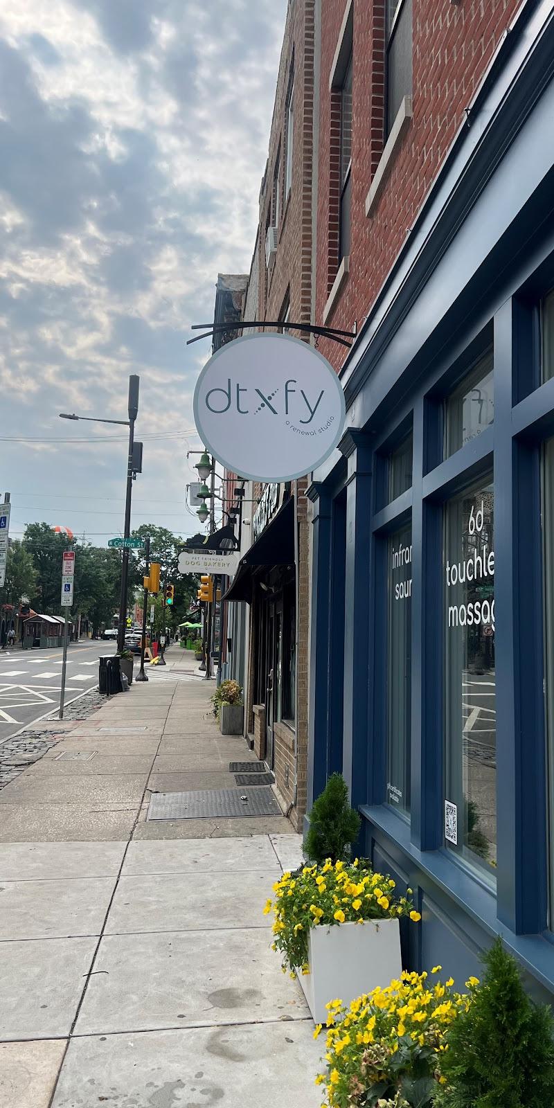 dtXfy Infrared Sauna Studio — recovery studio in Philadelphia, PA