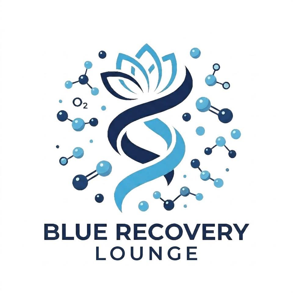 Blue recovery lounge — recovery studio