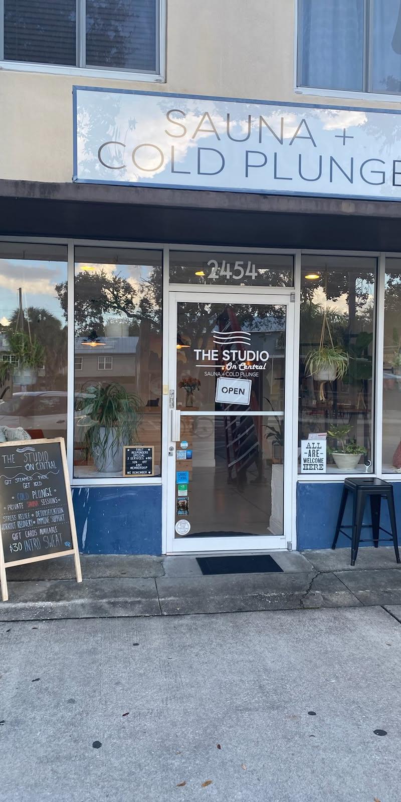 The Studio on Central | Sauna & Cold Plunge — recovery studio in St. Petersburg, FL