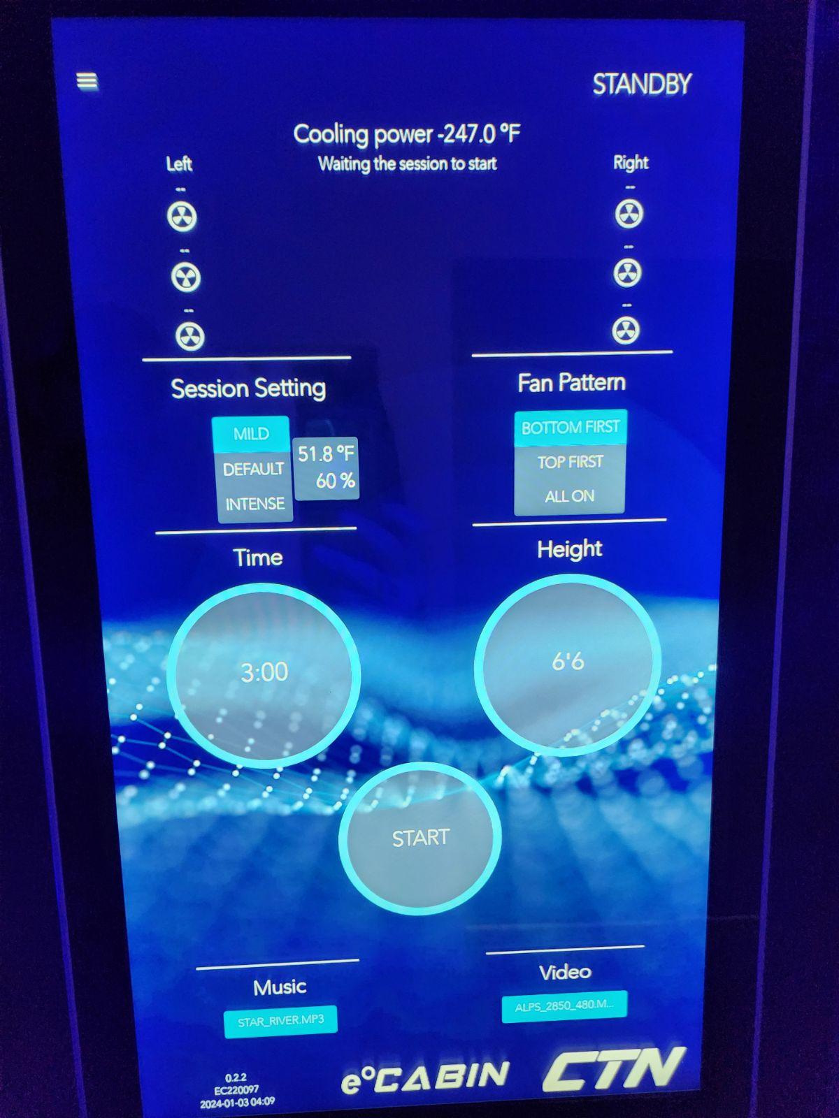 Regen105 (Cryotherapy and Red light) — recovery studio