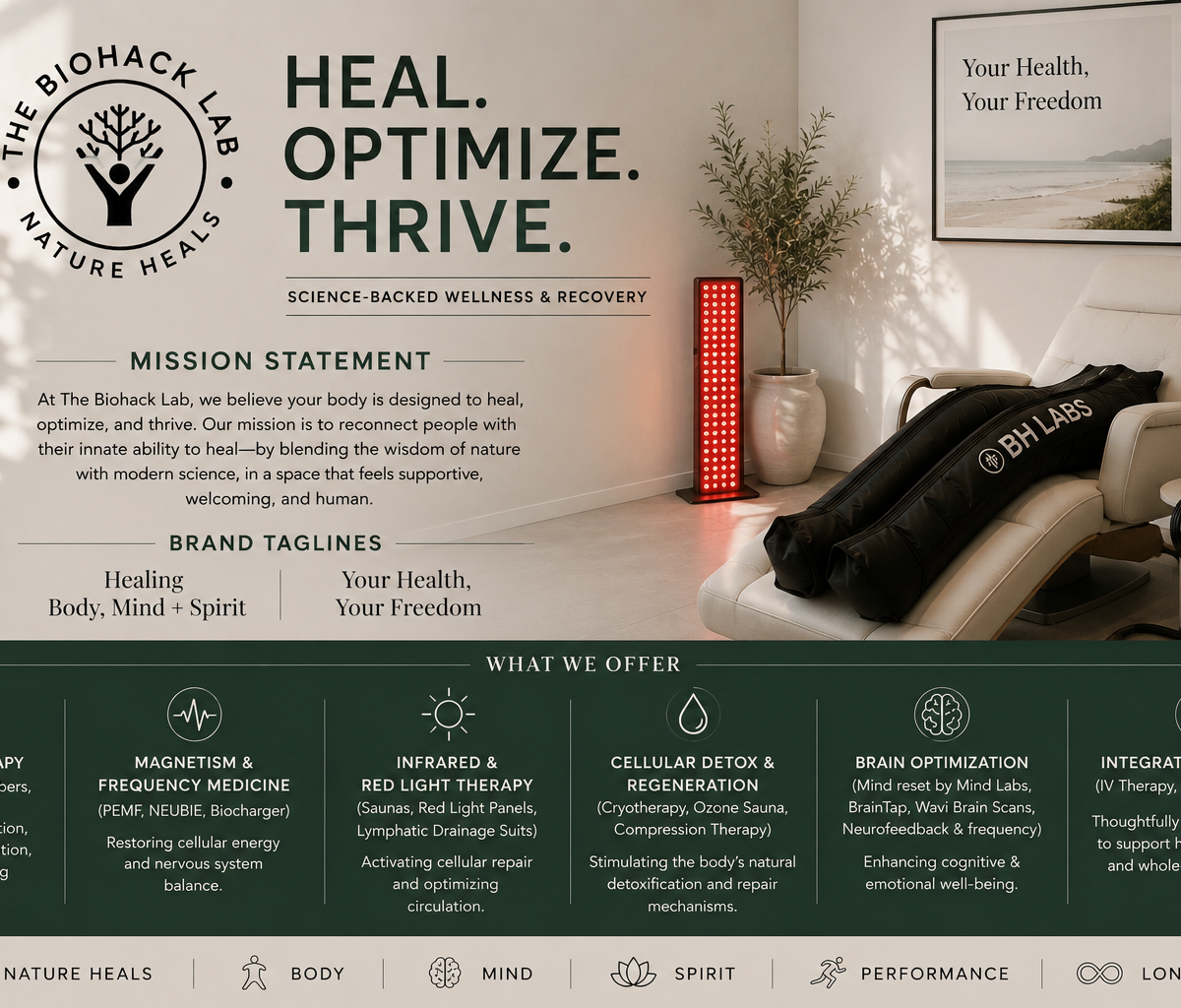 The Biohack Lab - Pembroke Pines — recovery studio