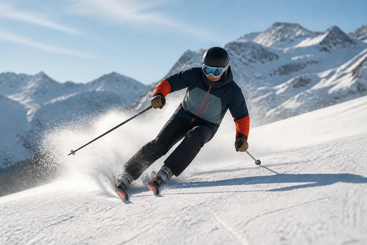 Editorial image representing Alpine Skiing