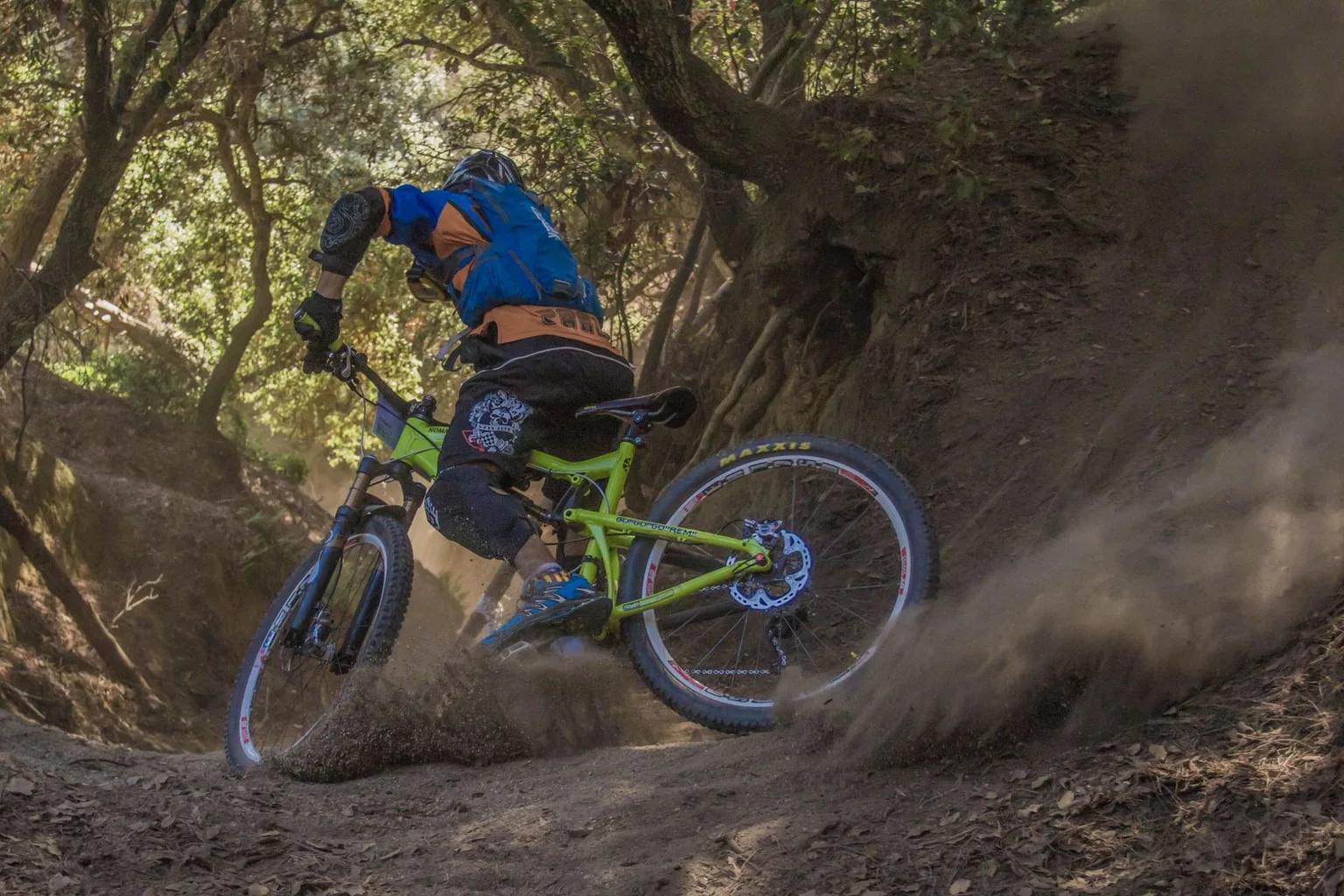 Editorial image representing Mountain Biking