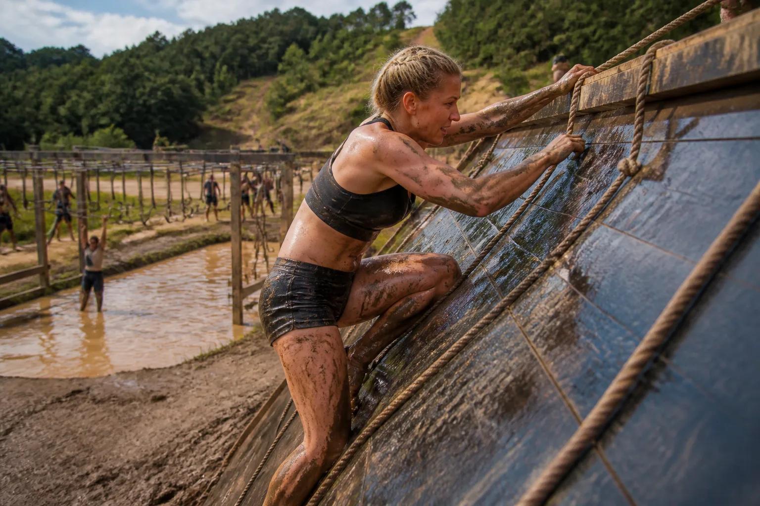 Editorial image representing Obstacle Course Racing