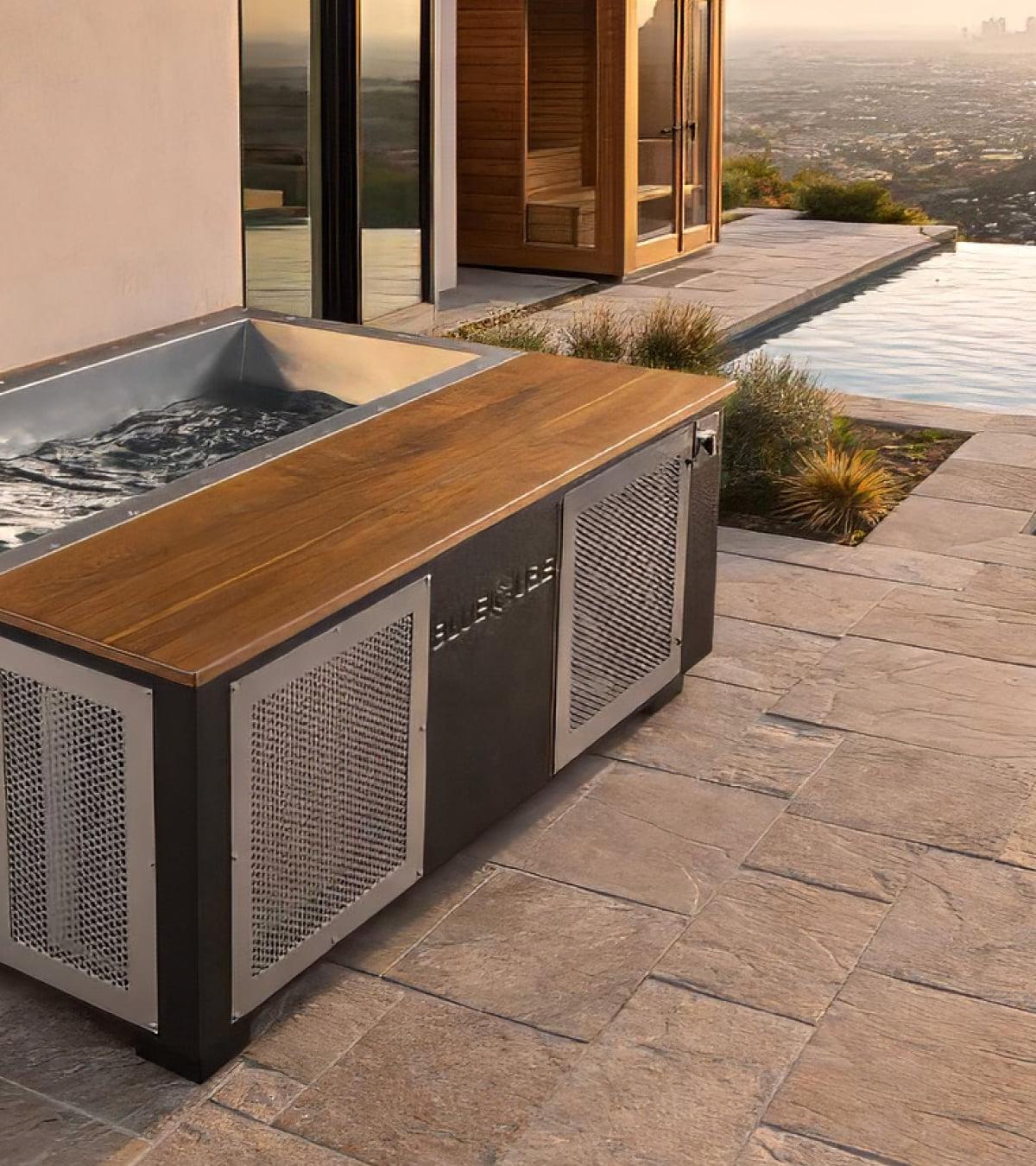 BlueCube Baths C3 Cold Plunge Tub — product photo