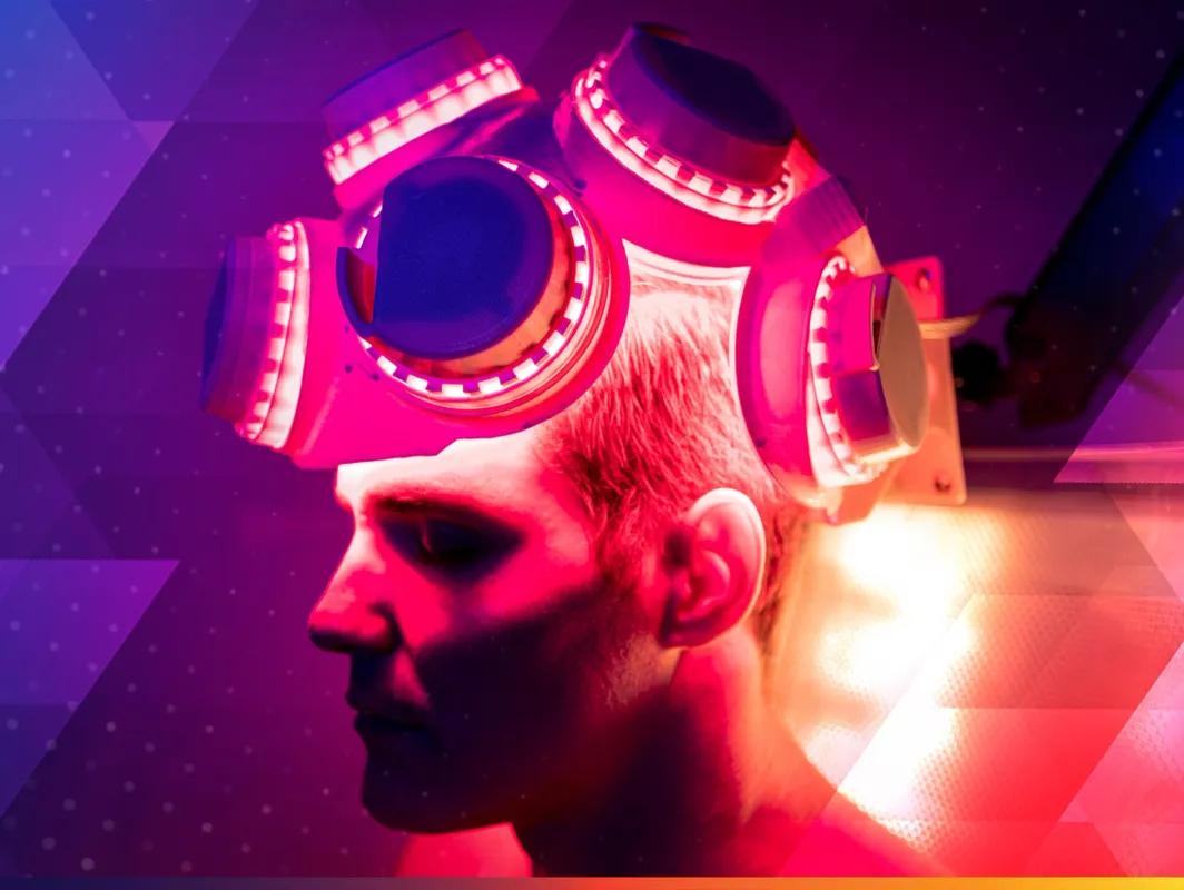 SunPower LED Transcranial PBM Helmet — photo 2
